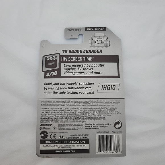 Hot Wheels Fast And The Furious '70 Dodge Charger & Ice Charger HW SCREEN TIME - Picture 2 of 4